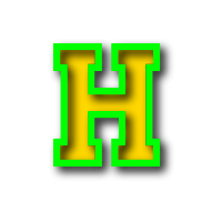 HH Dow High School logo
